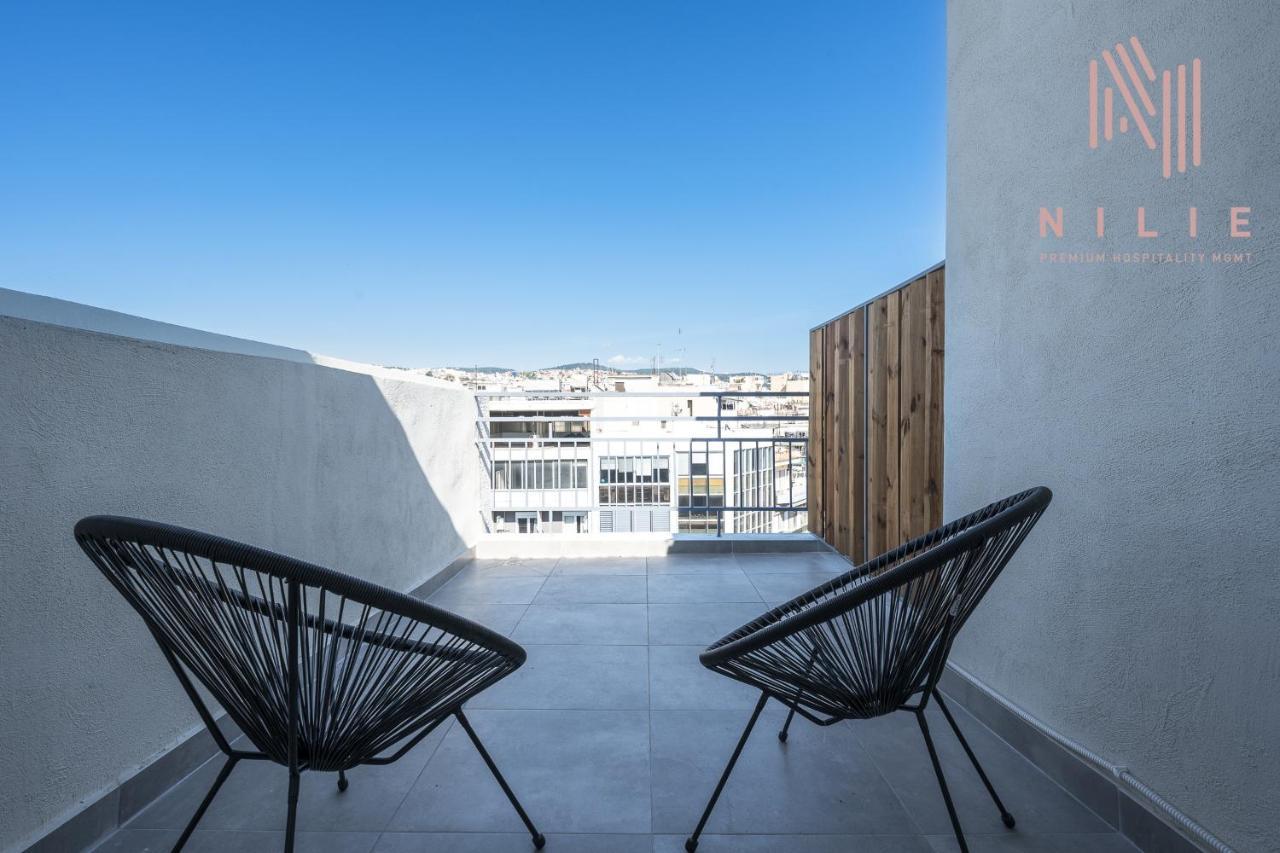 V1 Penthouse, Nilie Hospitality Mgmt Lägenhet Thessaloníki Exteriör bild