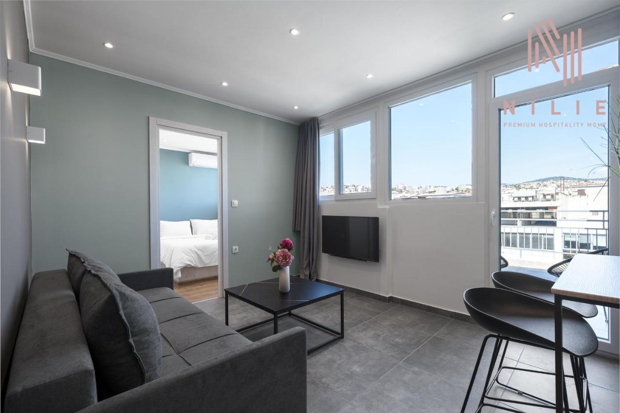 V1 Penthouse, Nilie Hospitality Mgmt Lägenhet Thessaloníki Exteriör bild