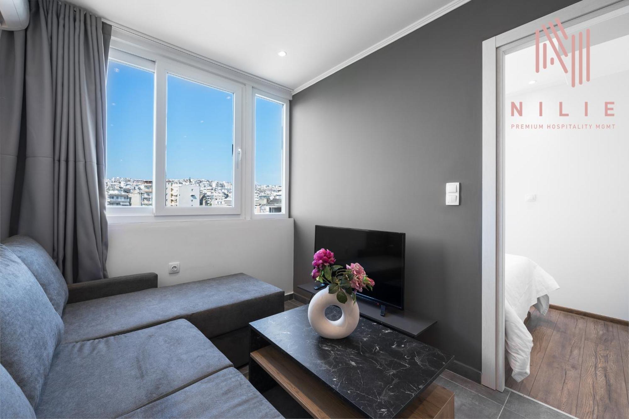 V1 Penthouse, Nilie Hospitality Mgmt Lägenhet Thessaloníki Exteriör bild