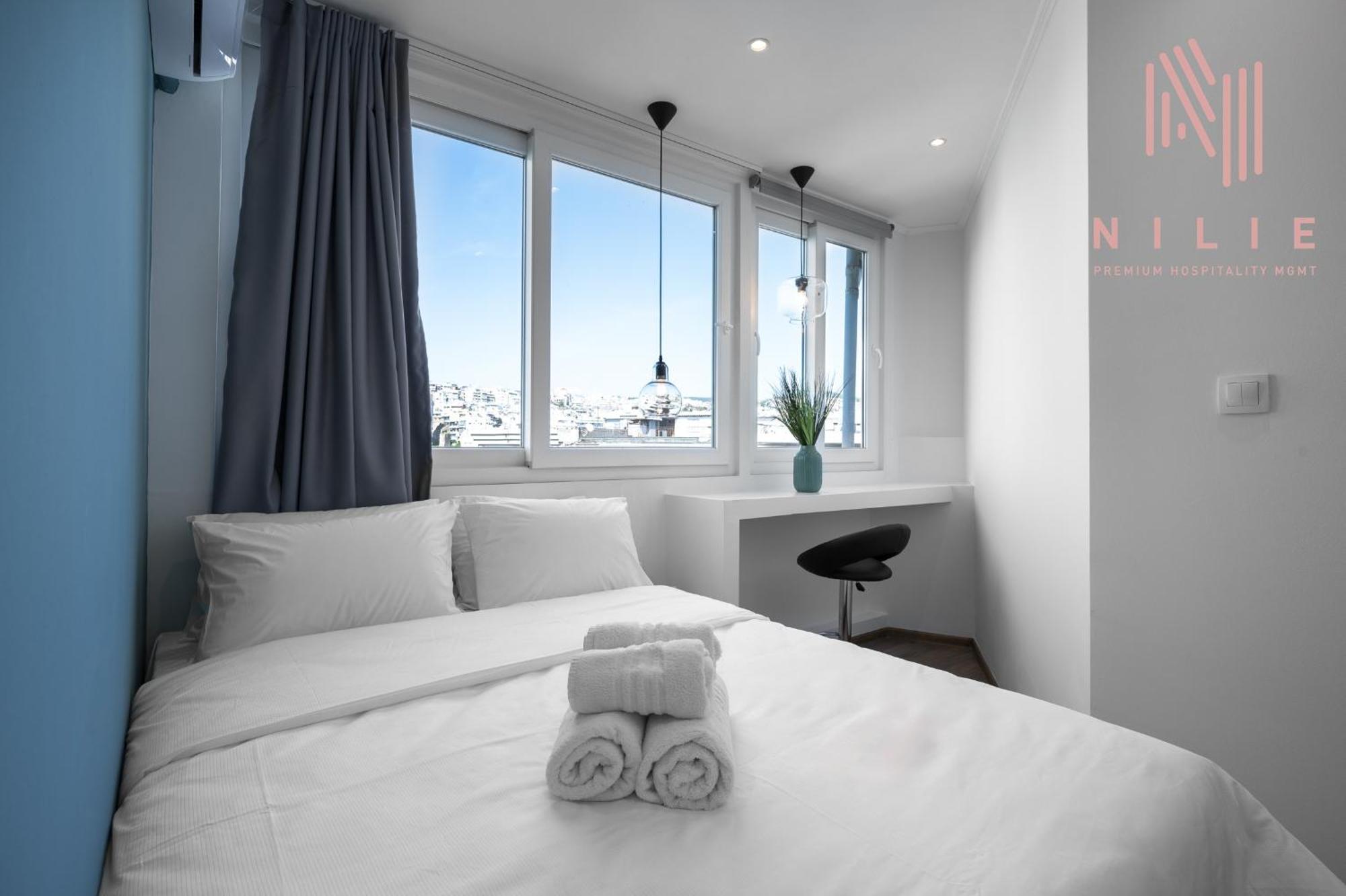 V1 Penthouse, Nilie Hospitality Mgmt Lägenhet Thessaloníki Exteriör bild
