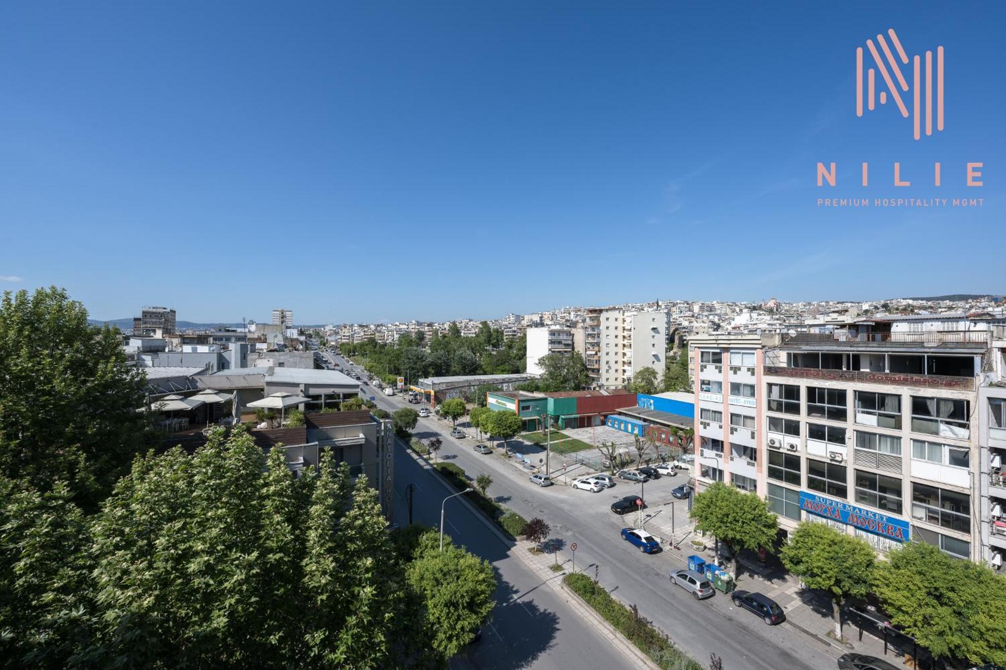 V1 Penthouse, Nilie Hospitality Mgmt Lägenhet Thessaloníki Exteriör bild
